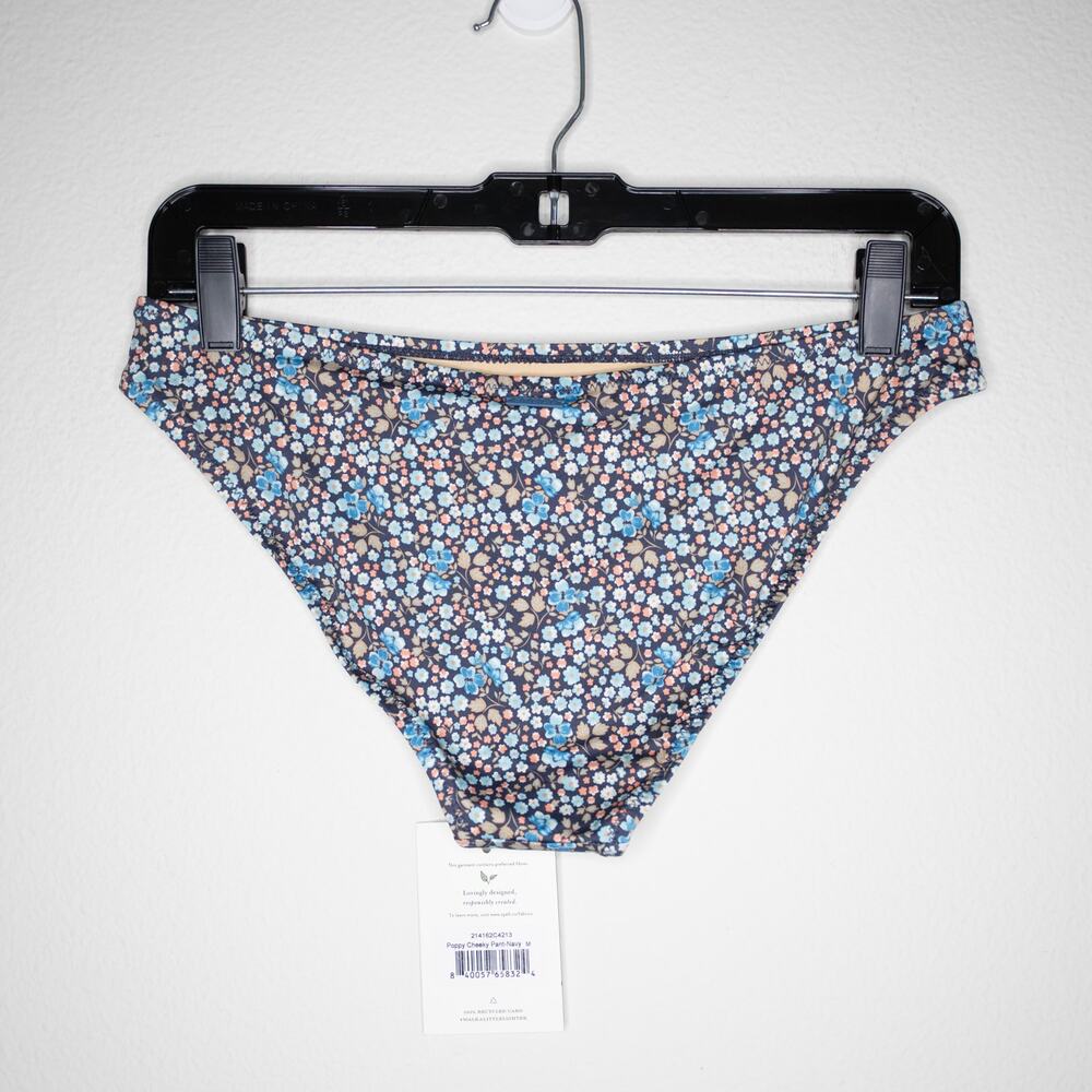 Spell Poppy Bikini Set Scoop Top Cheeky Pant Floral Top SZ L Bottom SZ M NWT - Picture 6 of 9
